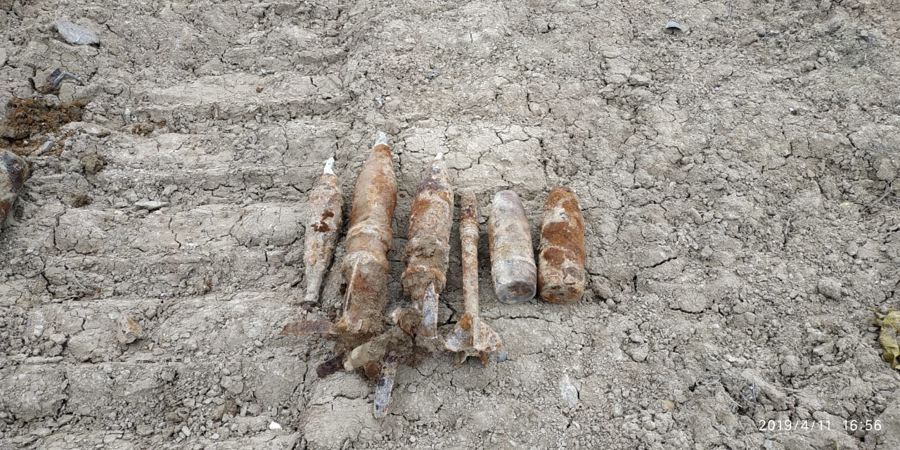 [b]Sumqayıtda 6 ədəd top mərmisi aşkarlandı[/b]