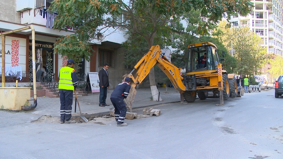 Nərimanovda bu küçələr təmir edilir