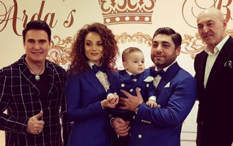 <b>Həmkarı ilə gizli ailə quran müğənnimiz oğluna ad günü etdi - <span style="color:red;">FOTOLAR</b> 