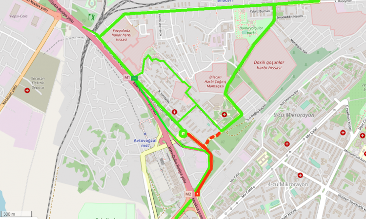 Bu yolda hərəkət məhdudlaşdırılacaq