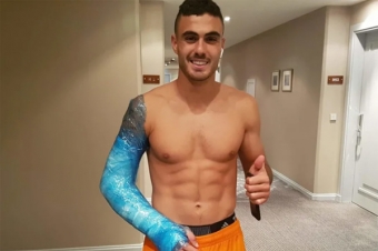 “Neftçi” ilə oyunda zədələnən futbolçu xəstəxanalıq oldu