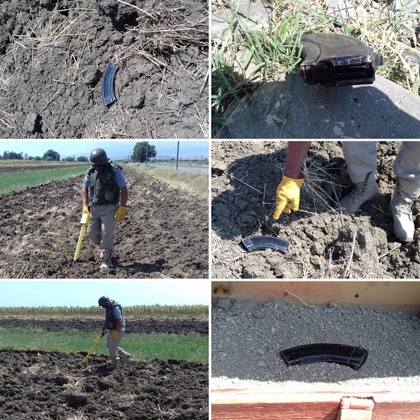 Tərtərdə xüsusi əməliyyat: Boş patron darağı tapıldı