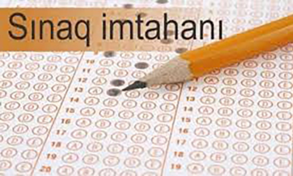  Dövlət qulluğuna qəbul olmaq istəyənlər üçün elektron sınaq imtahanı keçiriləcək