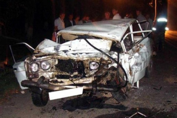 İki maşın toqquşdu, sərnişin öldü