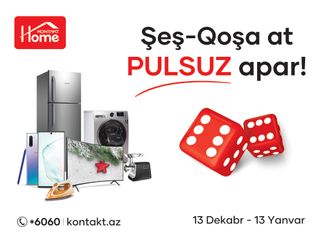 Şeş-Qoşa atıb, aldığınız məhsulu pulsuz aparın