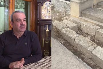Sağlığında özünə qəbir qazdıran meyxanaçı: "Ölməkdən qorxuram" - VİDEO