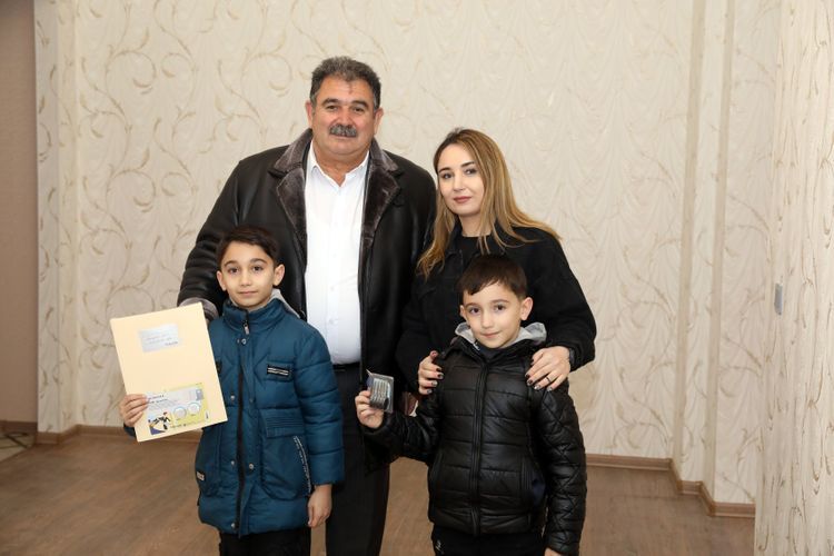Şəhid ailələrinə və Qarabağ əlillərinə mənzil verildi