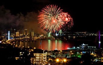 Sabah Bakıda atəşfəşanlıq olacaq 