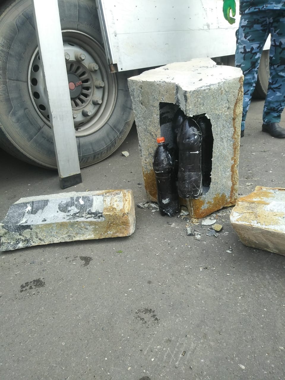 <b>Daşın içində narkotik vasitə aşkarlandı</b>