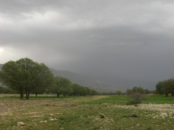 <span style="color:red;">Faktiki hava : Bakıda temperatur iqlim normasından 0,4 dərəcə aşağı olub