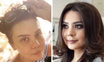 Rəqqasə Oksana makiyajsız belə görünür - <span style="color:red;">FOTOLAR 