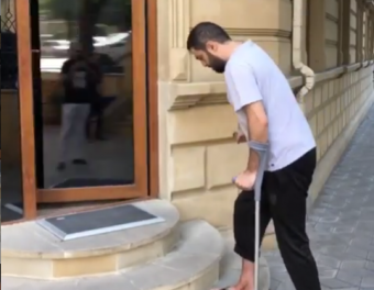 Əməliyyat olunan Namiq Qaraçuxurlunun<span style="color:red;"> ƏN SON HALI  - <span style="color:red;">VİDEO 