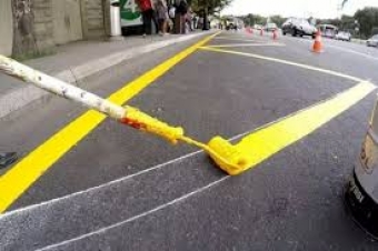 Bu ərazilərdə rənglənmə işləri aparılır