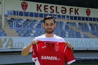 Azərbaycan millisinin futbolçusu "Keşlə" ilə müqavilə imzaladı