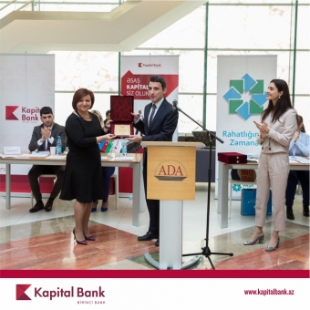 (R)Kapital Bank-ın dəstəyi ilə ADA Universitetində karyera günləri keçirilib