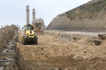 <b>Bakının bu yollarında təmir-bərpa işləri aparılır</b>
