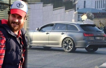 <b>Tanınmış aktyor milyonluq maşını ilə - <span style="color:red;">FOTOLAR</b> 