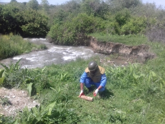 <b>Goranboyda mərmi tapıldı</b>