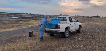 Ağdamda mina tapıldı