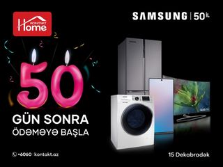 <font color=red>® </font> Samsung 50 illik yubileyini kontakt home-da qeyd edir – EKSKLÜZİV TƏKLİFLƏR