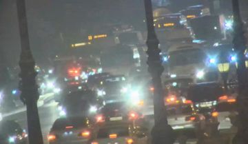 Bakıda qəza səbəbindən tıxac yarandı