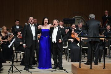 “La Skala” teatrının solistləri Heydər Əliyev Mərkəzində 