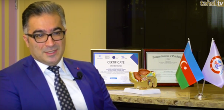 Fransanın Universitetində təhsil alan azərbaycanlı - VİDEO