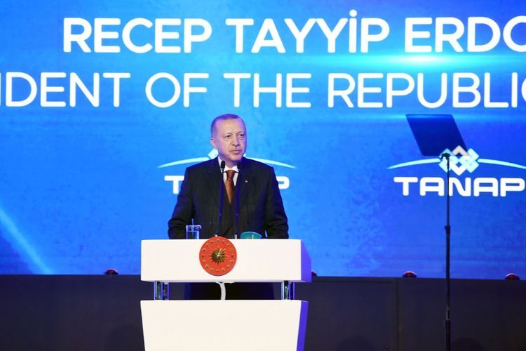Ərdoğan: "TANAP layihəsi vasitəsilə Avropa ilə Asiyanı  bir-birinə bağlayırıq"