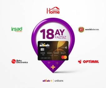 <font color=red>® </font>Arzuladığınız məişət texnikasını Albalı Plus kartı ilə faizsiz alın!