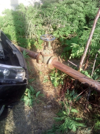 Avtomobil qaz xəttinə çırpıldı: <span style="color:red;">400 ev qazsız qaldı 