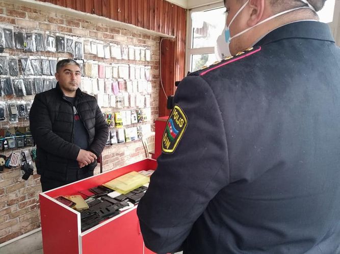 Karantinə əməl etməyən obyekt sahibləri cərimələndi - FOTO