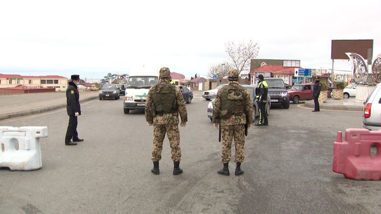 Bakıya gələn yollarda karantin qaydalarını pozanlar cərimələnir - FOTOLENT