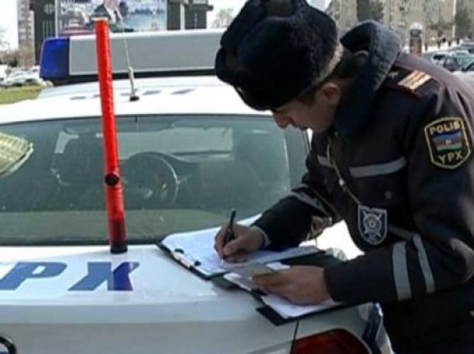 Karantinə əməl etməyən 1569 sürücü cərimələndi - RƏSMİ