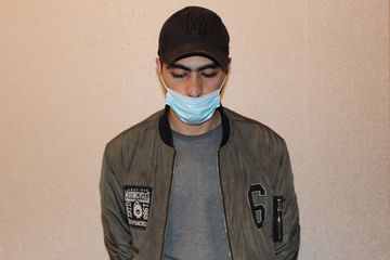 İcazəsiz çölə çıxan gəncin üzərindən narkotik tapıldı - FOTO