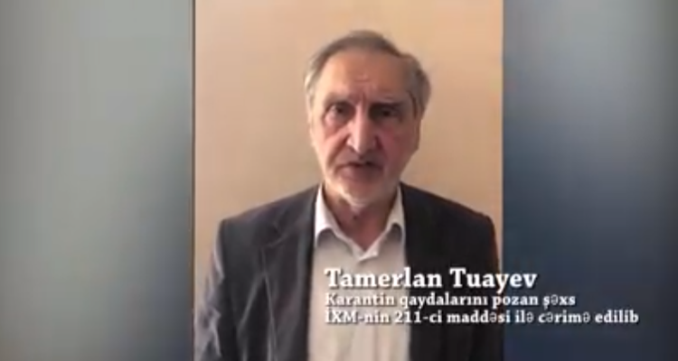 Yalandan dəfndə iştirak etmək istəyən 50-dən çox adam cəzalandı - FOTOLENT