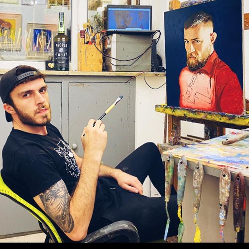 Azərbaycanlı rəssamın çəkdiyi portret məşhur döyüşçünü heyrətləndirdi