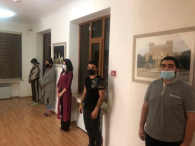 Ofisdə məclis quran icarədar həbs olundu