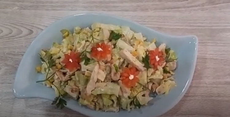 Asan hazırlanan "Kahı salatı".. .Dadından doymayacaqsınız