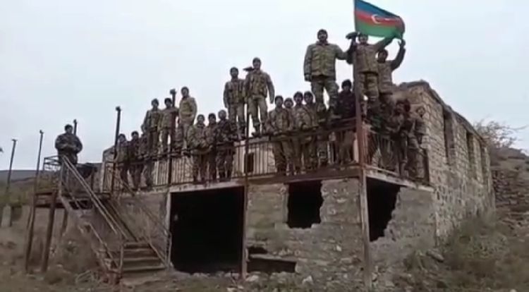 Laçında himnimiz səsləndirildi - VİDEO