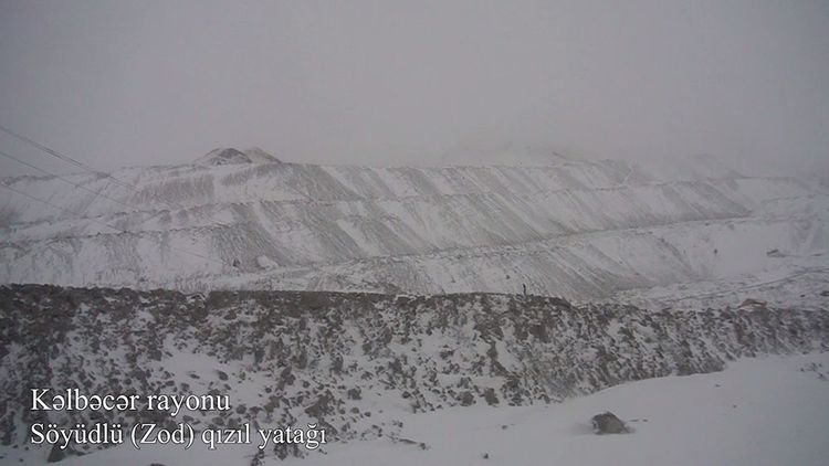 Kəlbəcərin Zod qızıl yatağı - VİDEO