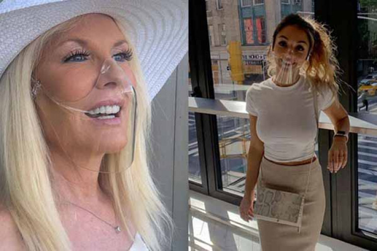 Şəffaf maskalar trendə çevrildi -  FOTO 