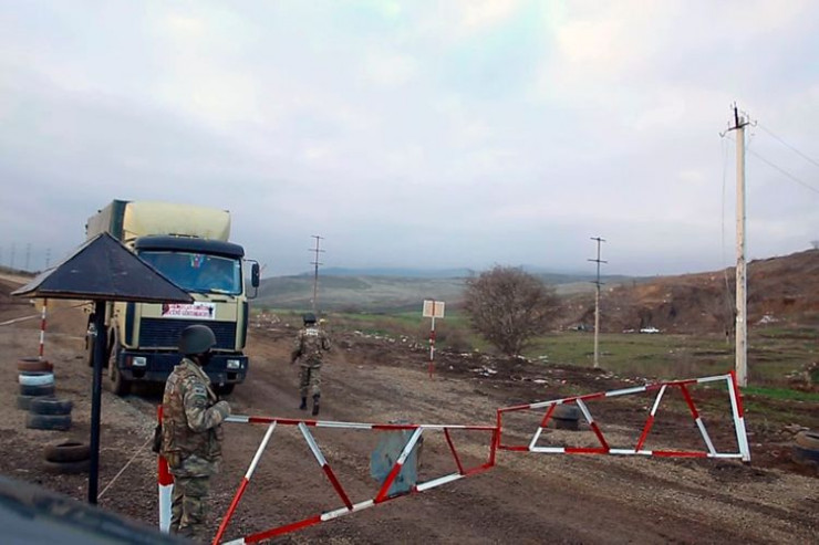 İşğaldan azad olunmuş ərazilərdə hərbi post