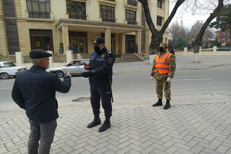 Şəkidə karantin reydi