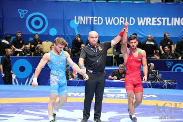 Güləşçimiz Avropa çempionatında erməni rəqibinə qalib gəldi