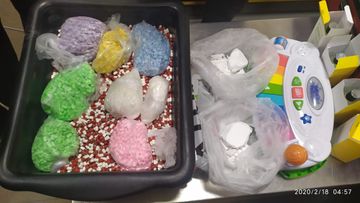 Hava limanında əməliyyat - Külli miqdarda kokain və...  - VİDEO