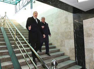 İlham Əliyev Bakıda yeraltı piyada keçidinin açılışında iştirak edib - YENİLƏNİB