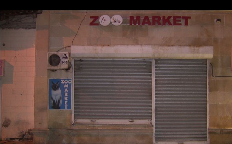 Bakıda marketə basqın edənlər tutuldular