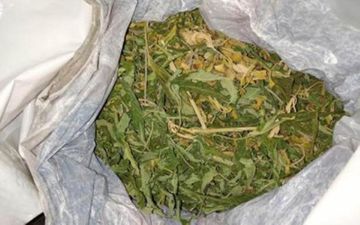 Qəsəbə sakinindən külli miqdarda narkotik götürüldü