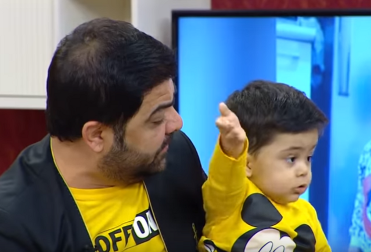 Fərda 2-ci evliliyindən olan oğlu ilə İLK DƏFƏ EFİRDƏ - VİDEO