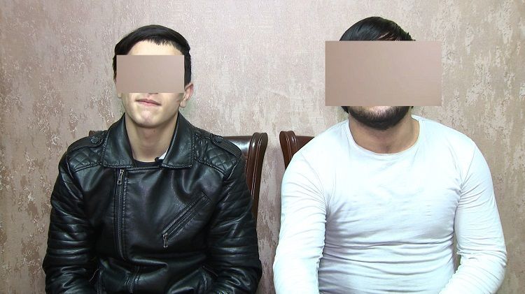 Silsilə oğurluqlar edən yeniyetmələr tutuldu - FOTO